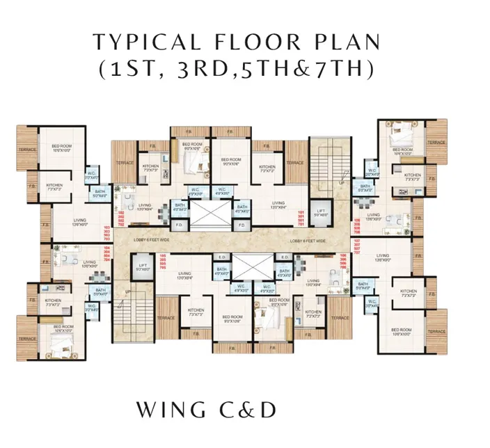 Typical Floor Plan